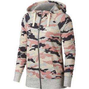 Nike vintage pink camo jacket